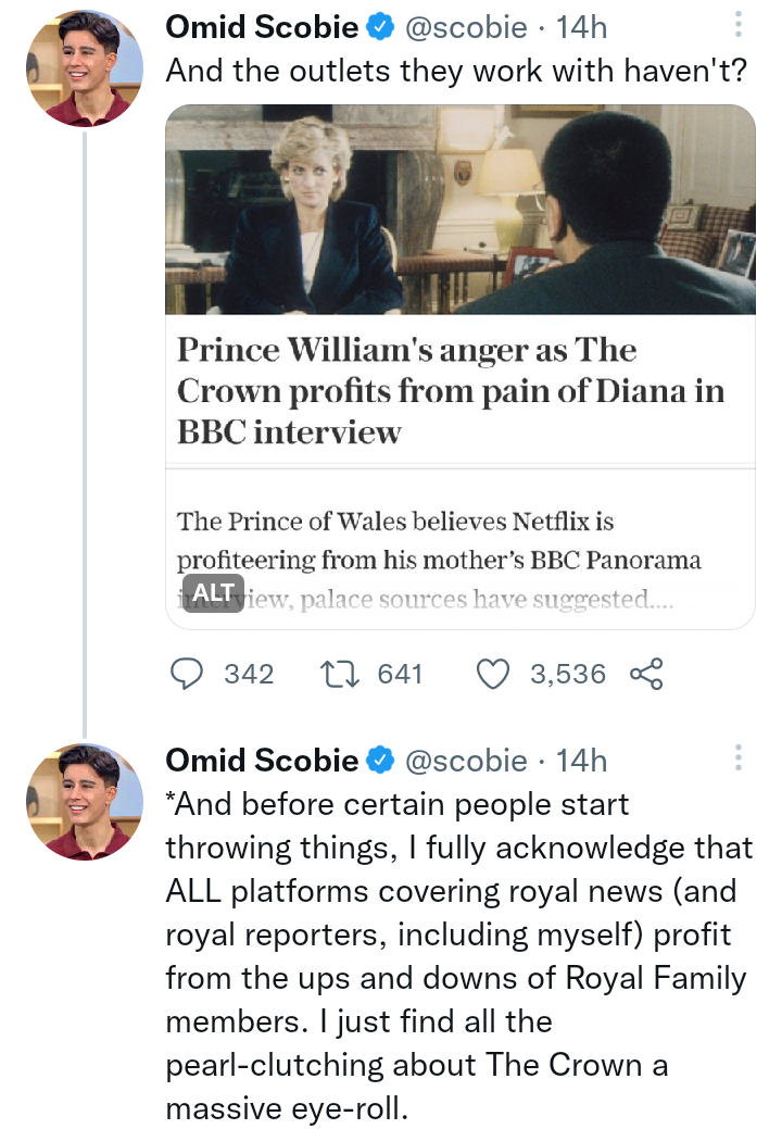 Harry and Meghans friend mocks Prince William for criticizing The Crown