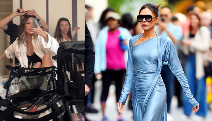 Victoria Beckham grooves to Madonna’s hit number while getting ready in New York