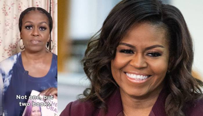 Michelle Obama is excited to receive first copies of new book The Light We Carry: Video