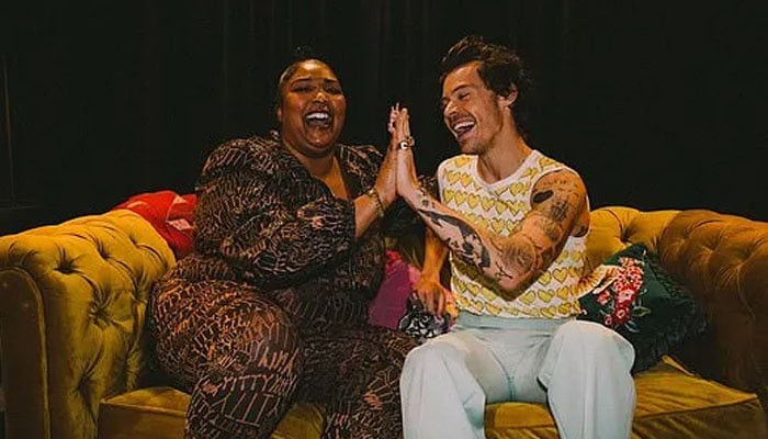 Harry Styles, Lizzo flaunt BFF goals as they pose together in Chicago