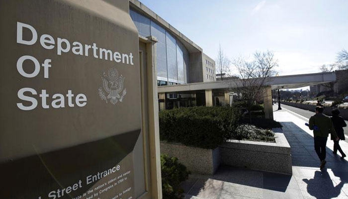 People enter the State Department Building in Washington, US, January 26, 2017. — Reuters/File