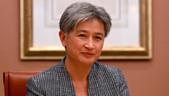 Australias Foreign Minister Penny Wong attends a meeting with Singapores Prime Minister Lee Hsien Loong at Parliament House in Canberra on October 18, 2022. — AFP