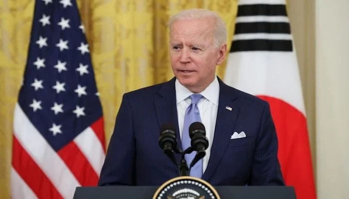 US President Joe Biden holds a news conference in Washington, US May 21, 2021. — Reuters