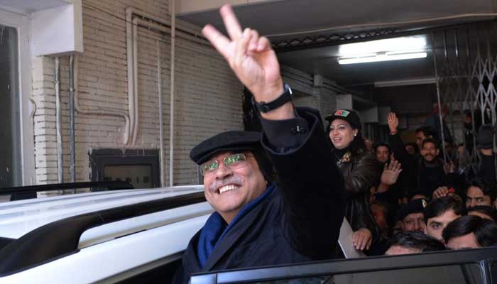 PPP co-chairperson and former president Asif Ali Zardari. — AFP/File
