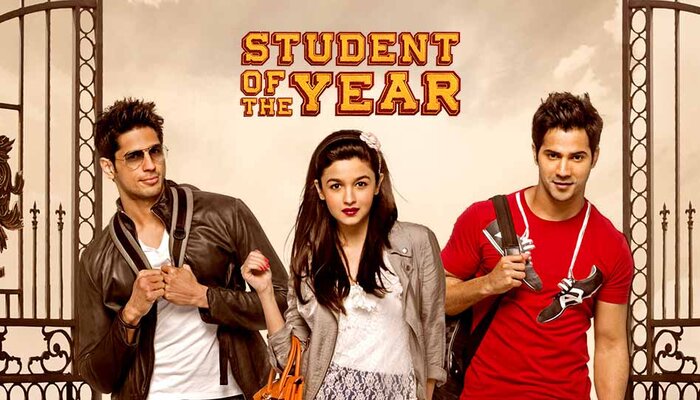 Student of the Year released back in 2012