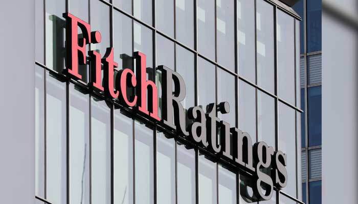 The Fitch Ratings logo is seen at their offices at Canary Wharf financial district in London, Britain. —Reuters/File