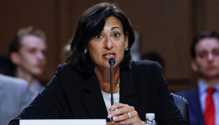 Dr Rochelle Walensky, US Centers for Disease Control and Prevention Director, testifies during a Senate Health, Education, Labor, and Pensions Committee hearing on the monkeypox outbreak, in Capitol Hill in Washington, US, September 14, 2022. — Reuters