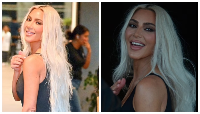 Kim Kardashian showcases her enviably svelte frame in black jumpsuit during recent outing