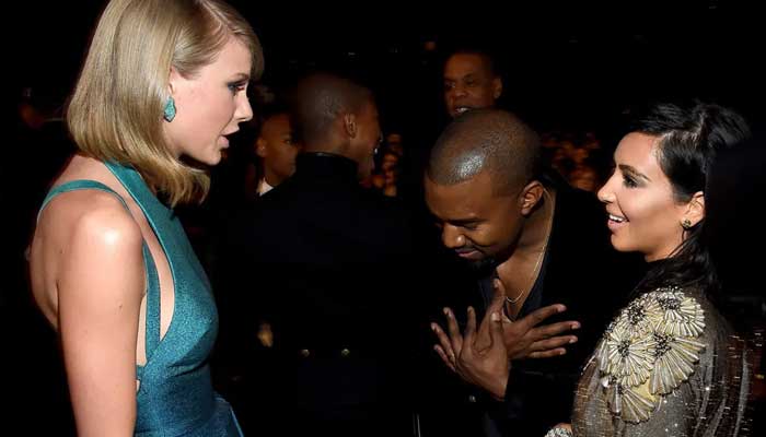 Taylor Swift accused of taking a dig at Kanye West and Kim Kardashian in Midnights
