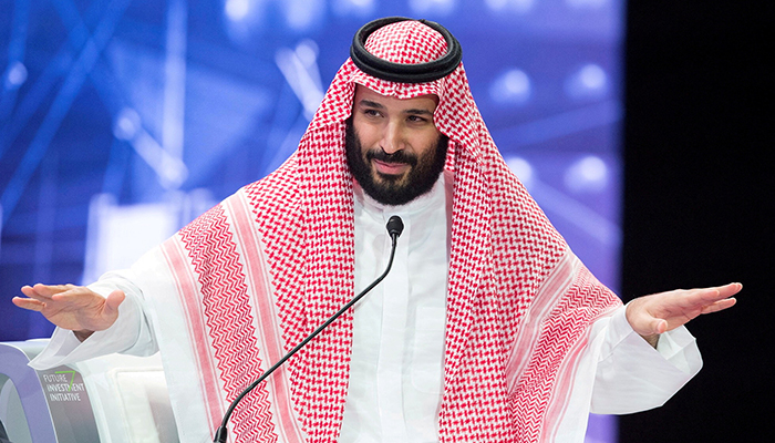 Saudi Crown Prince Mohammed bin Salman speaks during the Future Investment Initiative Forum in Riyadh, Saudi Arabia October 24, 2018. — Reuters