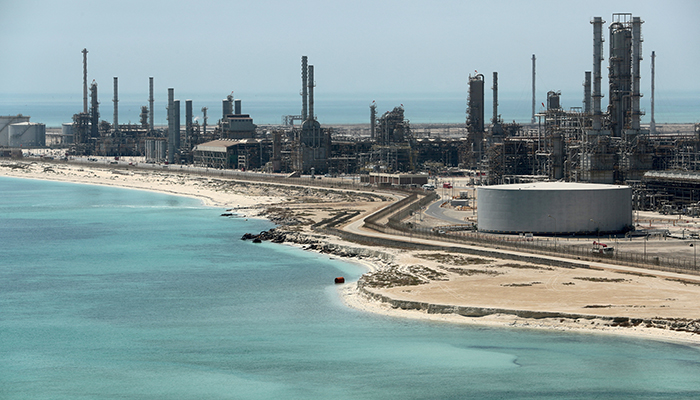 General view of Saudi Aramcos Ras Tanura oil refinery and oil terminal in Saudi Arabia May 21, 2018. — Reuters
