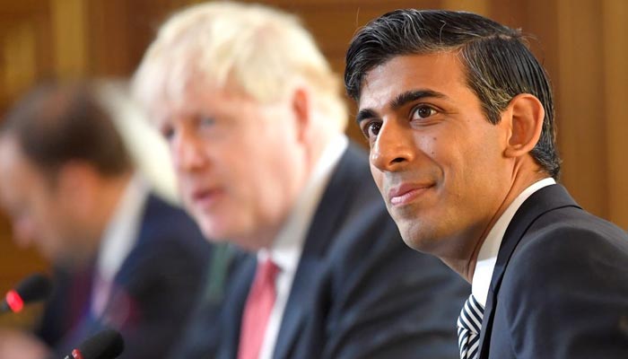 Rishi Sunak attends a Cabinet meeting of senior government ministers in London, Sept. 1, 2020. — Reuters/File