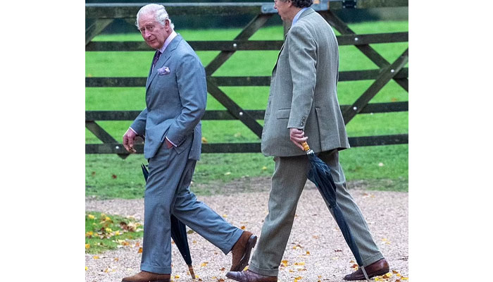 King Charles unfazed by rain during 1st trip to Norfolk estate since Queens death