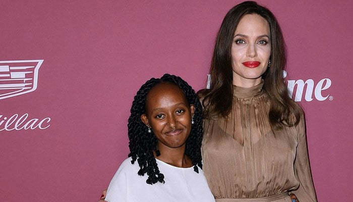 Angelina Jolie surprises crowds at Spelman College as she visits daughter Zahara
