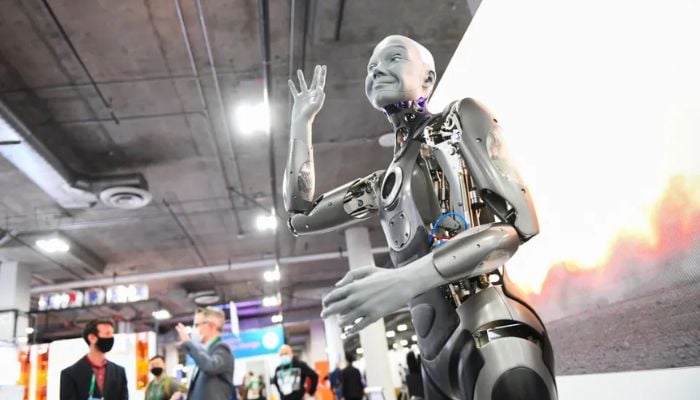 Worlds most expressive robot, Ameca.— AFP