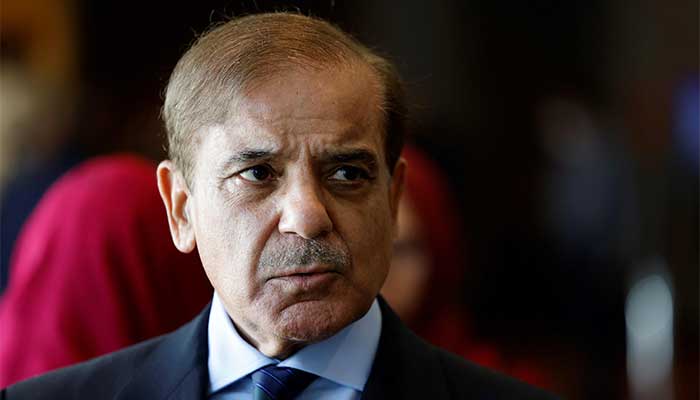 Pakistani Prime Minister Shehbaz Sharifs photograph from the sidelines of the 77th United Nations General Assembly at UN headquarters in New York City on September 20, 2022. — AFP/File