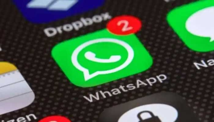 Logo of WhatsApps application seen on a smartphone. — AFP/File