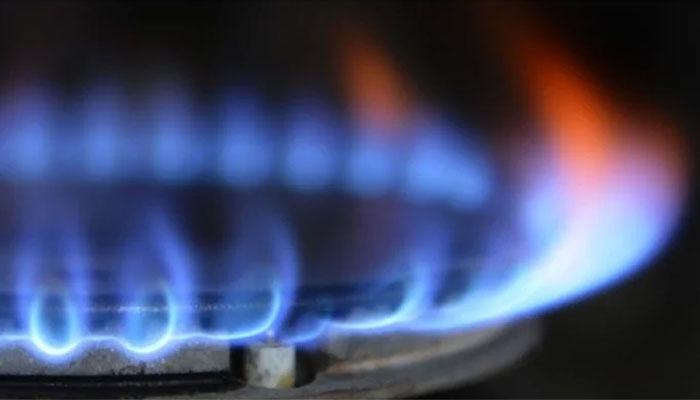 Representational image of a gas stove burner. — Reuters