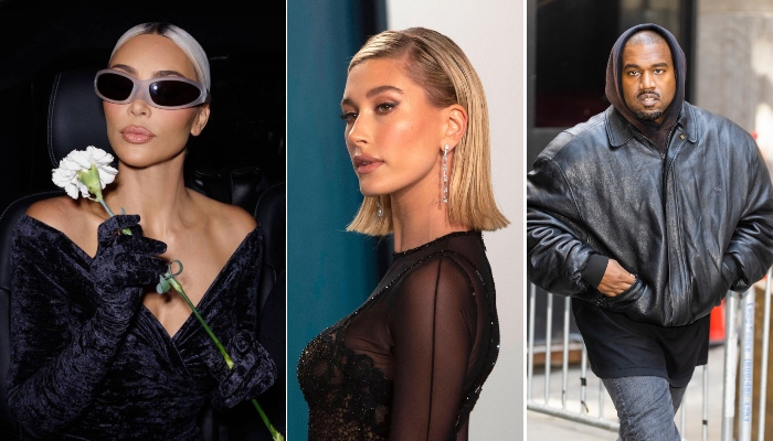 Kim Kardashian hangs with Hailey Bieber amid Kanye West’s feud with the model