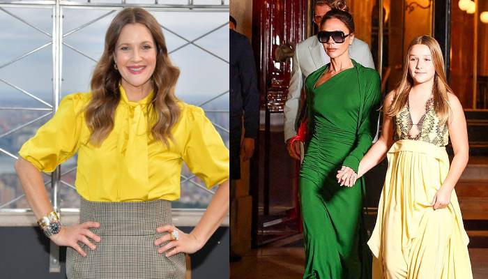 Drew Barrymore dishes on her daughter’s friendship with Harper Beckham