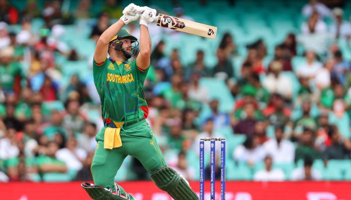 South Africa´s Rilee Rossouw plays a shot during the ICC men´s Twenty20 World Cup 2022 cricket match between South Africa and Bangladesh at the Sydney Cricket Ground in Sydney on October 27, 2022.— AFP