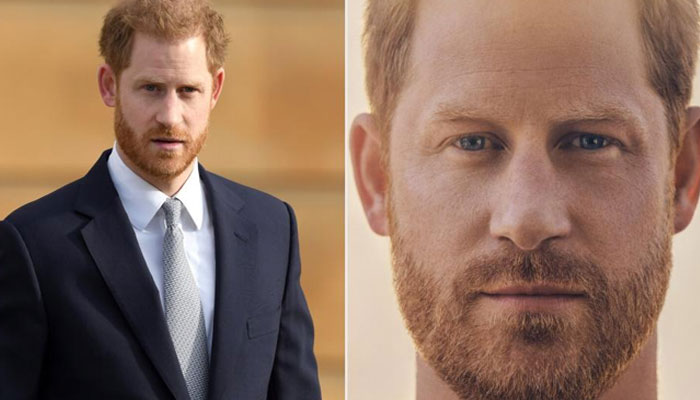 Thats not Harry! Internet confused over balding Princes too much hair