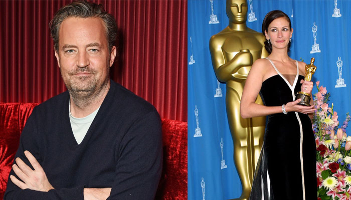 Matthew Perry was in rehab while ex-girlfriend Julia Roberts won an Oscar