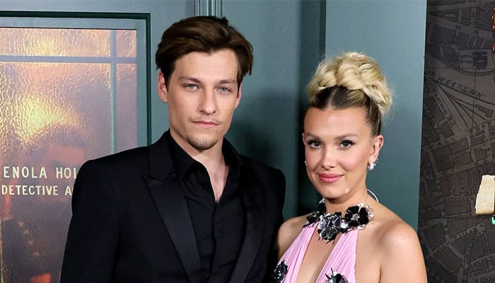 Millie Bobby Brown, Jake Bongiovi cosied up at ‘Enola Holmes 2’ premiere