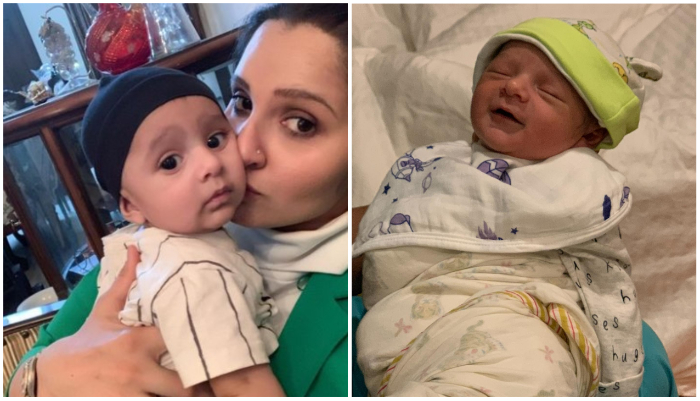 Sania Mirza posts throwback picture of her son on his birthday. — Instagram/mirzasaniar