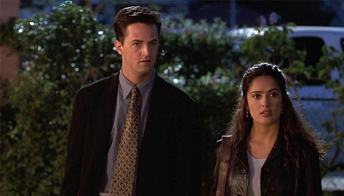 Matthew Perry recalls getting ‘unhelpful’ acting advice from Salma Hayek