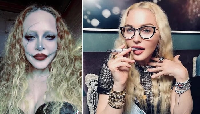 Madonna unveils sultry zombie look for Halloween 2022
