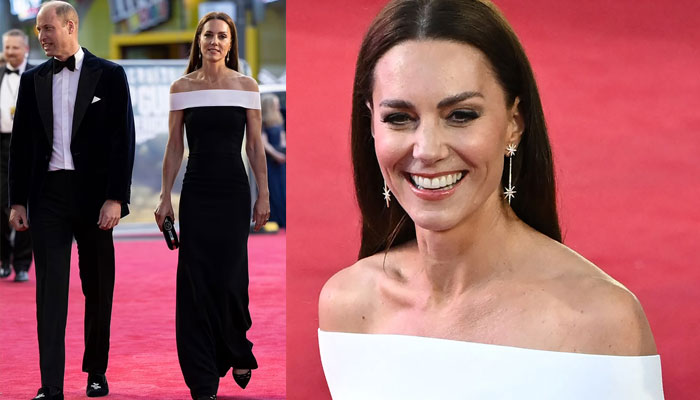 Kate Middleton at Top Gun Maverick premiere in London