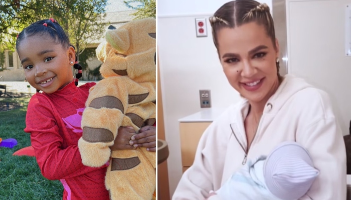 Khloe Kardashian, putra Tristan Thompson memulai debutnya di Instagram dalam posting Halloween yang lucu