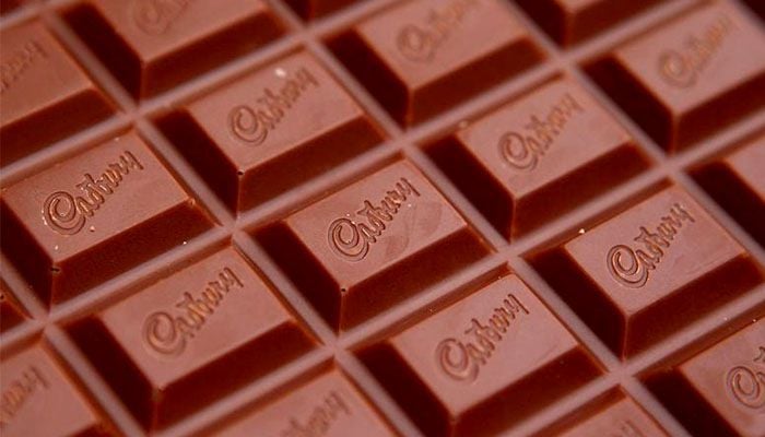 Image showing Chocolate bars of Cadbury — multinational confectionery company — Reuters.