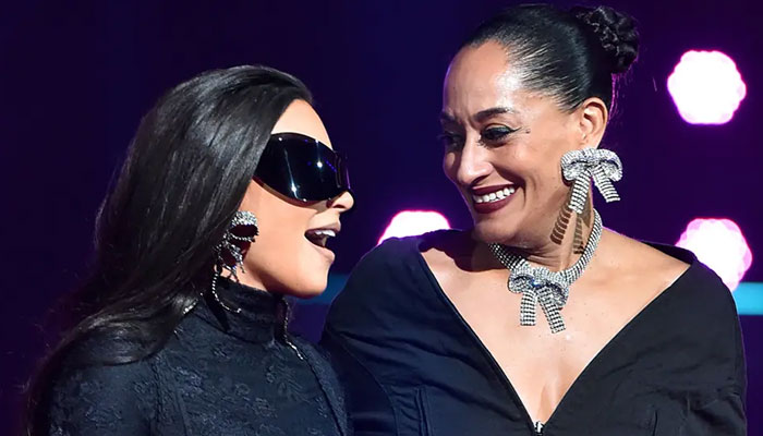 Check Kim Kardashians faux pas at Tracee Ellis Rosss birthday party
