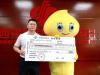 Man hides £26 million lottery from wife