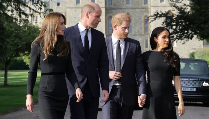 Prince William, Kate, Harry and Meghan’s appearance after Queen’s death was a ‘genuine move’