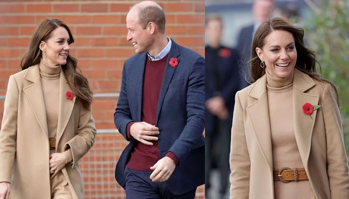 Kate Middleton looks gorgeous as she accompanies Prince William to Scarborough