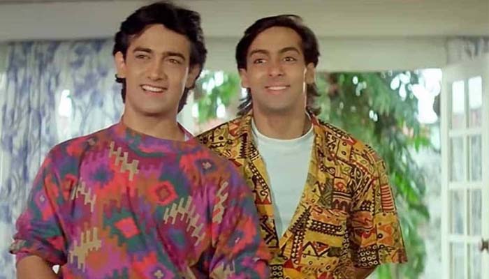 Raveena Tandon shares throwback pictures of the star cast Aamir Khan, Salman Khan, Karishma Kapoor and herself