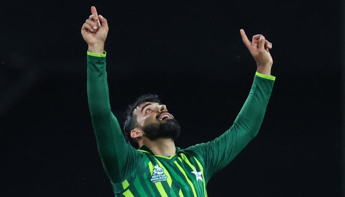 Pakistan player Shadab Khan. — AFP