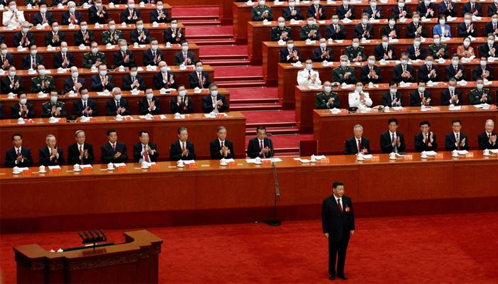 Chinese President Xi Jinping attends the opening ceremony of the 20th National Congress of the Communist Party of China, at the Great Hall of the People in Beijing, China October 16, 2022. — Reuters