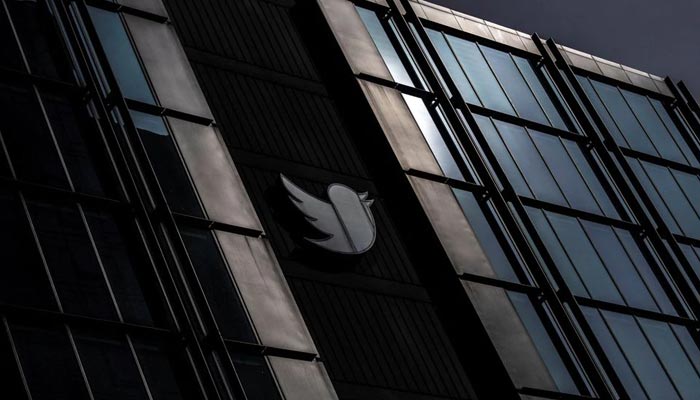 A view of the Twitter logo at its corporate headquarters in San Francisco, California, US October 28, 2022. — Reuters