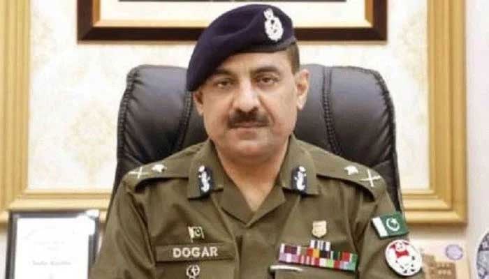 Capital City Police Officer (CCPO) Lahore Ghulam Mahmood Dogar. — Twitter/File