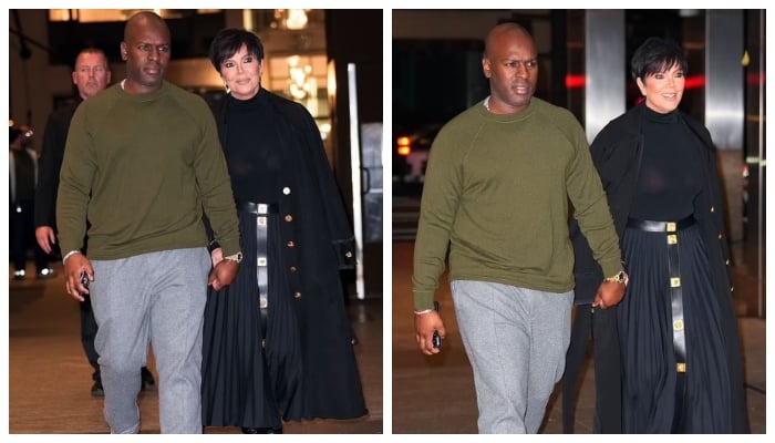 Kris Jenner looks stunning as she walks hand in hand with boyfriend Corey Gamble