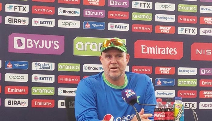 Pakistan team mentor Matthew Hayden. — Provided by the author