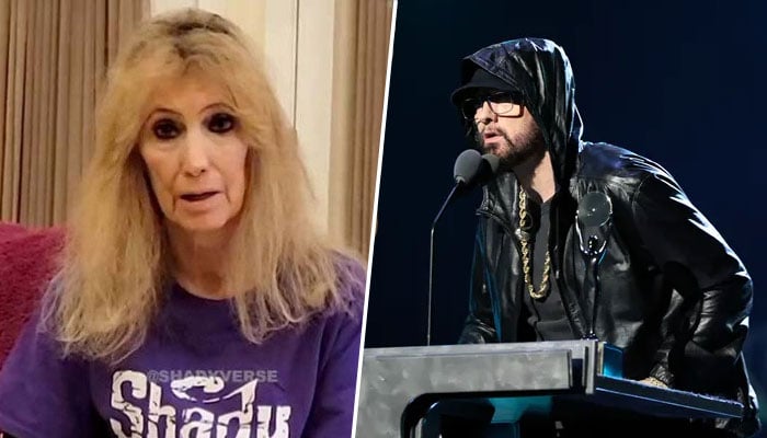 WATCH Debbie Mathers congratulate son Eminem on Hall of Fame induction