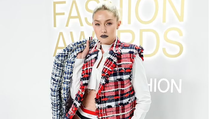 Gigi Hadid channels grunge glam in grey lipstick at CFDA awards after quitting Twitter