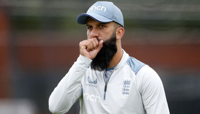 England Practice Sessions - ODI Series - Old Trafford Cricket Ground, Manchester, Britain - July 21, 2022 Englands Moeen Ali during practice Action.— Reuters