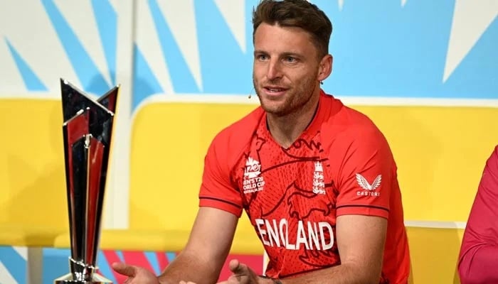England captain Jos Buttler answers questions at a press conference in Melbourne on October 15, 2022, ahead of the 2022 T20 World Cup cricket tournament. — AFP/File