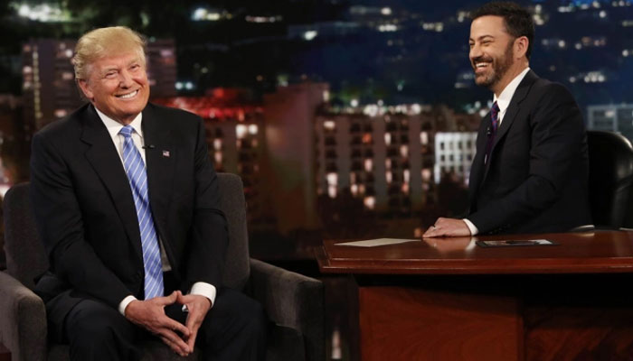 Jimmy Kimmel hits back at Donald Trump for calling ‘his show dead’